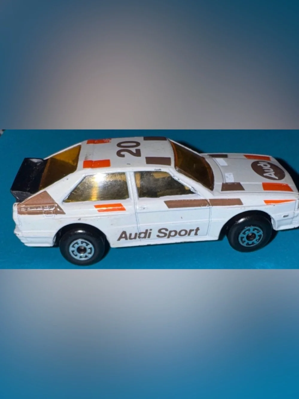 VTG Matchbox Audi Quattro Sport 1982 RARE! Collectible 80s Vintage Die-Cast Car